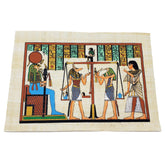 Egyptian Papyrus Painting Judgement Scene - Made in Egypt