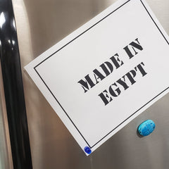 Egyptian Scarab Magnet Blue - 1.5"