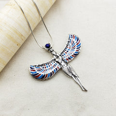 Egyptian Isis Goddess Statement Necklace - Made in Egypt