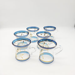 Egyptian Glass Tea Set - Turkish Coffee Maker - Made in Egypt