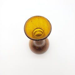 Egyptian Brown Baladi Glass Vase - Made in Egypt