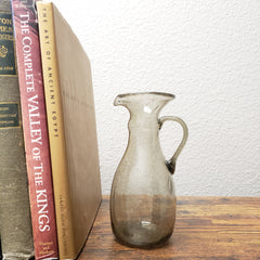 Egyptian Gray Glass Vase - Made in Egypt