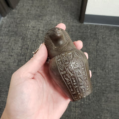 Egyptian Canopic Jar Set of 4 - Brown - Made in Egypt