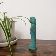 Egyptian Ushabti Statue with Anubis Detail - Made in Egypt