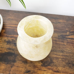 Egyptian Alabaster Vase - 4" - Made in Egypt