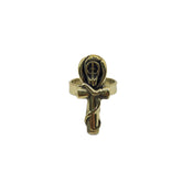 Egyptian Ankh Ring - Brass - Made in Egypt