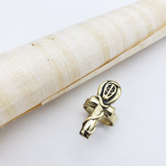Egyptian Ankh Ring - Brass - Made in Egypt