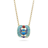 Egyptian Winged Scarab Pendant Necklace - Made in Egypt