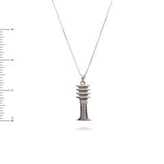 Egyptian Djed Pendant Sterling Silver - Made in Egypt
