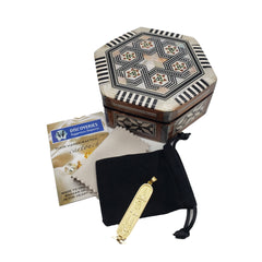 Hexagon Wooden Jewelry Box