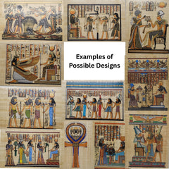 Egyptian Papyrus Painting - Assorted Designs - Made in Egypt
