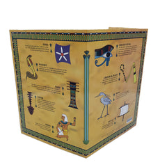 Egyptian Hieroglyphic Symbols Fold Out - 6.5 x 8.5"