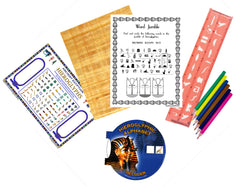 Egyptian Hieroglyphic Activity Kit