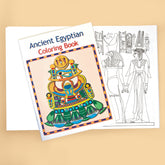 Ancient Egyptian Coloring Book - 16 pages - 8 x 11"