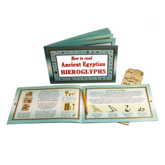 How to Read Hieroglyphics Booklet - 18 pages - Made in Egypt