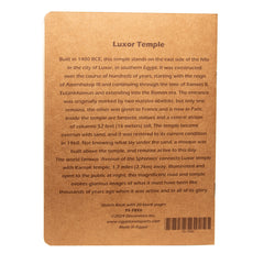 Luxor Temple Sketchbook - 20 blank pages - Made in Egypt