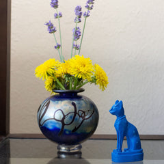 BASTET CAT BLUE - SMALL