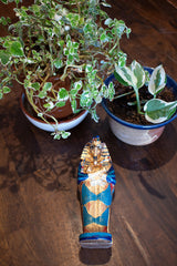 SARCOPHAGUS BOX FIGURINE - 8"