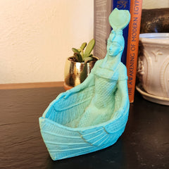 Statue der ägyptischen Göttin Isis – Schmuckhalter – Hergestellt in Ägypten