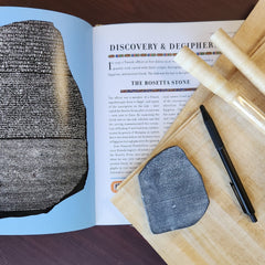 Ägyptischer Rosetta-Stein-Briefbeschwerer – Hergestellt in Ägypten