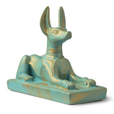 Egyptian God Anubis Reclining Statue - Made in Egypt