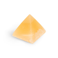 Egyptian Alabaster Pyramid Statue - 2.25 Inches