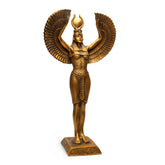 Tall Egyptian Goddess Isis Statue - Ancient Egypt Figurine- Made in Egypt