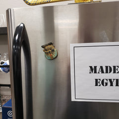 Egyptian God Bes Magnet - 2.5"