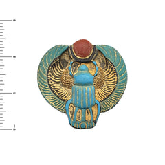 Egyptian Winged Scarab Magnet - 2.5"