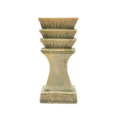 Egyptian Djed Statue Green Gold - Made in Egypt