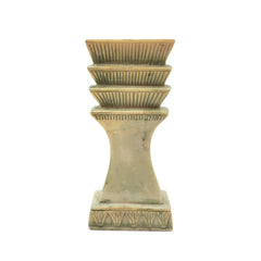 Egyptian Djed Statue Green Gold - Made in Egypt