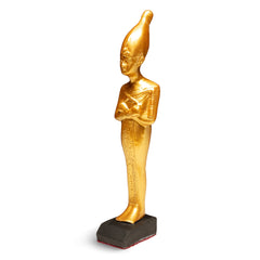 Egyptian God Osiris Golden Statue - Made in Egypt
