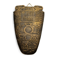 Ägyptische Narmer-Plakette – Bronze-Finish – Hergestellt in Ägypten