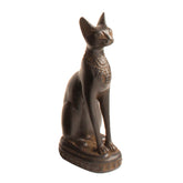 Egyptian Bastet Cat Statue Small - Black - Made in Egypt