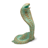 Egyptian Cobra Statue - Hand Painted Uraeus - Egyptian Goddess Wadjet- Made in Egypt