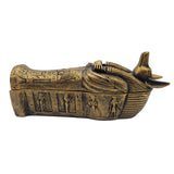 Anubis Sarcophagus Box - Bronze - Egyptian God