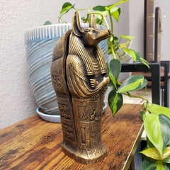 Anubis Sarcophagus Box - Egyptian God - Made in Egypt