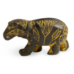 Tiny Hippo Figurine - Egyptian Goddess Taweret - Made in Egypt