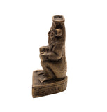 Bes Statue Bronze - Egyptian God - 3.5"