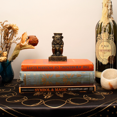 Bes Statue Bronze - Ägyptischer Gott - Hergestellt in Ägypten