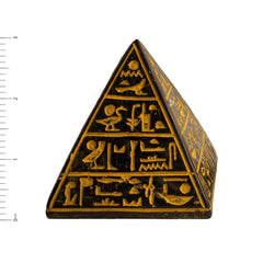 Egyptian Pyramid Statue Antique Gold - Made in Egypt