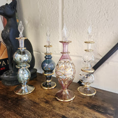 Egyptian Perfume Bottle Assorted - Small - Made in Egypt
