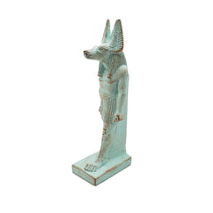 Egyptian God Anubis Statue Patina - Made in Egypt