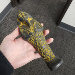 Egyptian Ushabti Statue Antique Gold - Made in Egypt