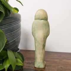 Egyptian Ushabti Amen-em-ipet Statue Green Gold - Made in Egypt