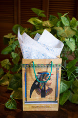 Cleopatra gift bag with tissue paper