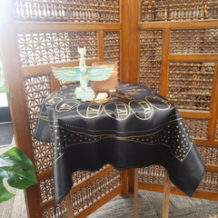 Egyptian Lunar Phases Altar Cloth/Scarf - Made in Egypt
