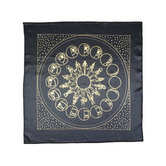 Egyptian Lunar Phases Altar Cloth/Scarf - Made in Egypt