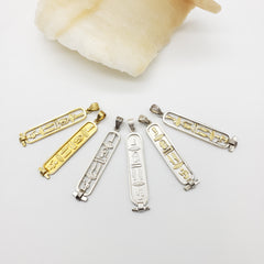BROTHER Egyptian Cartouche Pendant