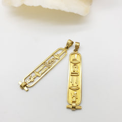 BROTHER Egyptian Cartouche Pendant